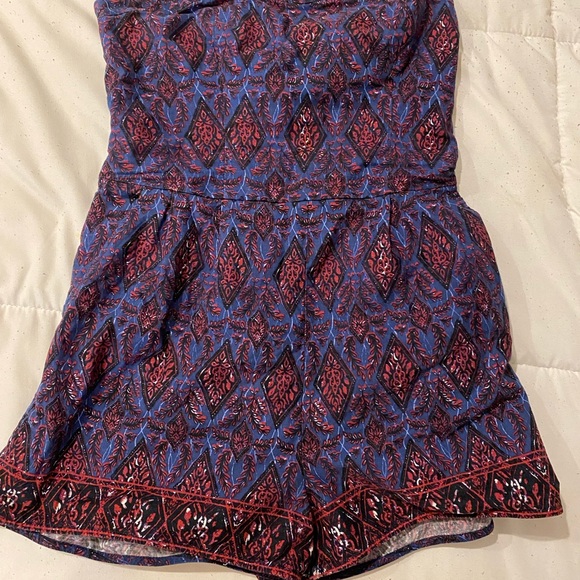 Boho purple romper - Picture 3 of 3